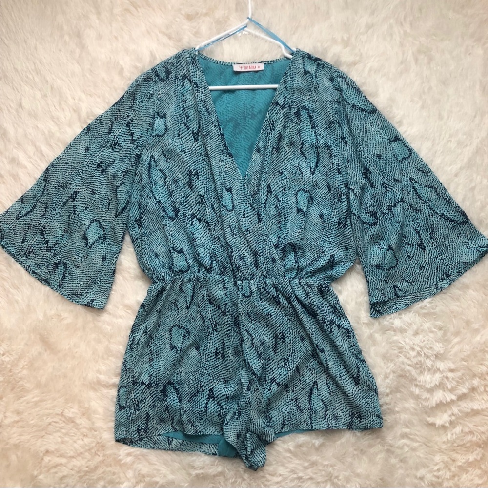 Izzy & Lola - Snake Romper